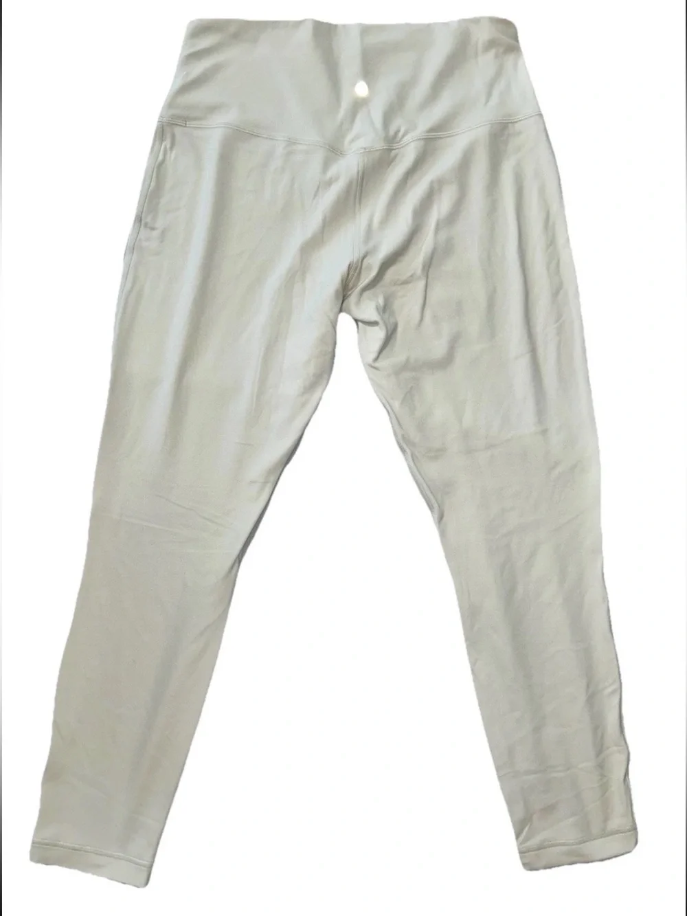 NWT*LULULEMON*SIZE 12*ALIGN HIGH RISE 25”LENGTH PANT*AUTHENTIC*BONE/IVORY*$98